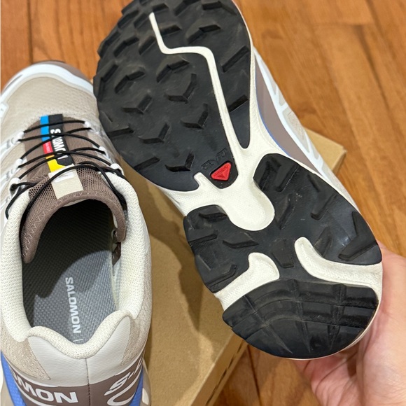 Salomon XT-6 Silver Cloud/Iron/Ultramarine - Picture 5 of 6